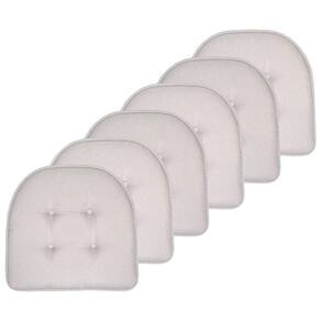 Almofada de cadeira Sweet Home Collection Memory Foam, pacote com 6