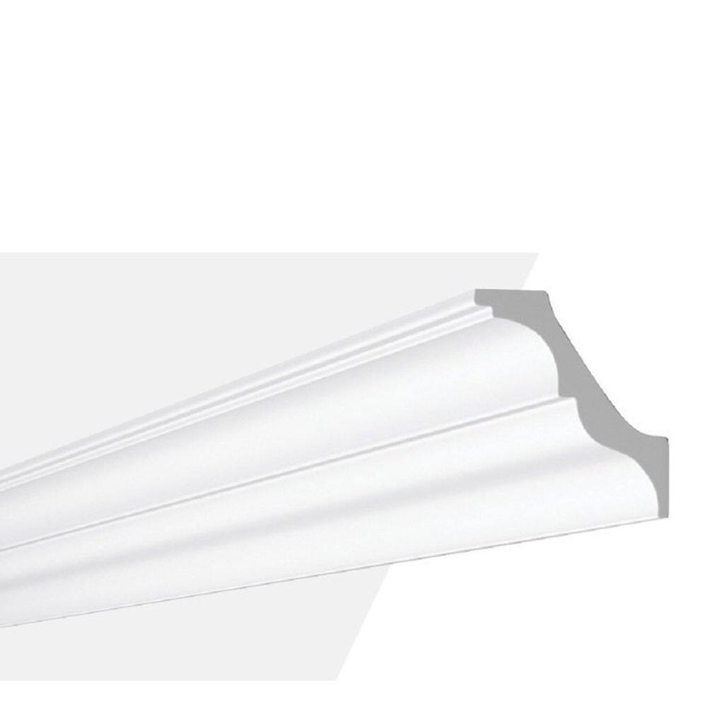 Kit c/20 barras Rodateto AT 95x100mm Metro Linear Nomastyl Gart 40m Branco