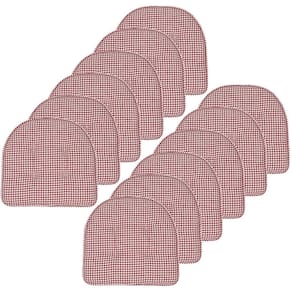 Almofada de cadeira Sweet Home Collection Memory Foam, pacote com 12