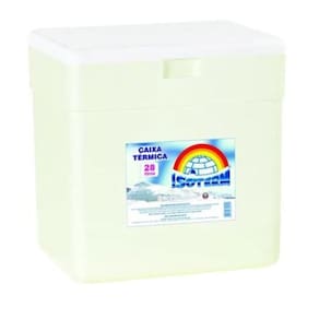 Caixa Térmica Isopor Capacidade 28 Litros Refrig Cerveja