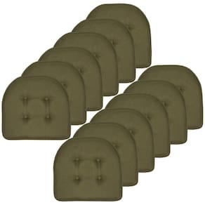 Almofada de cadeira Sweet Home Collection Memory Foam Army Green