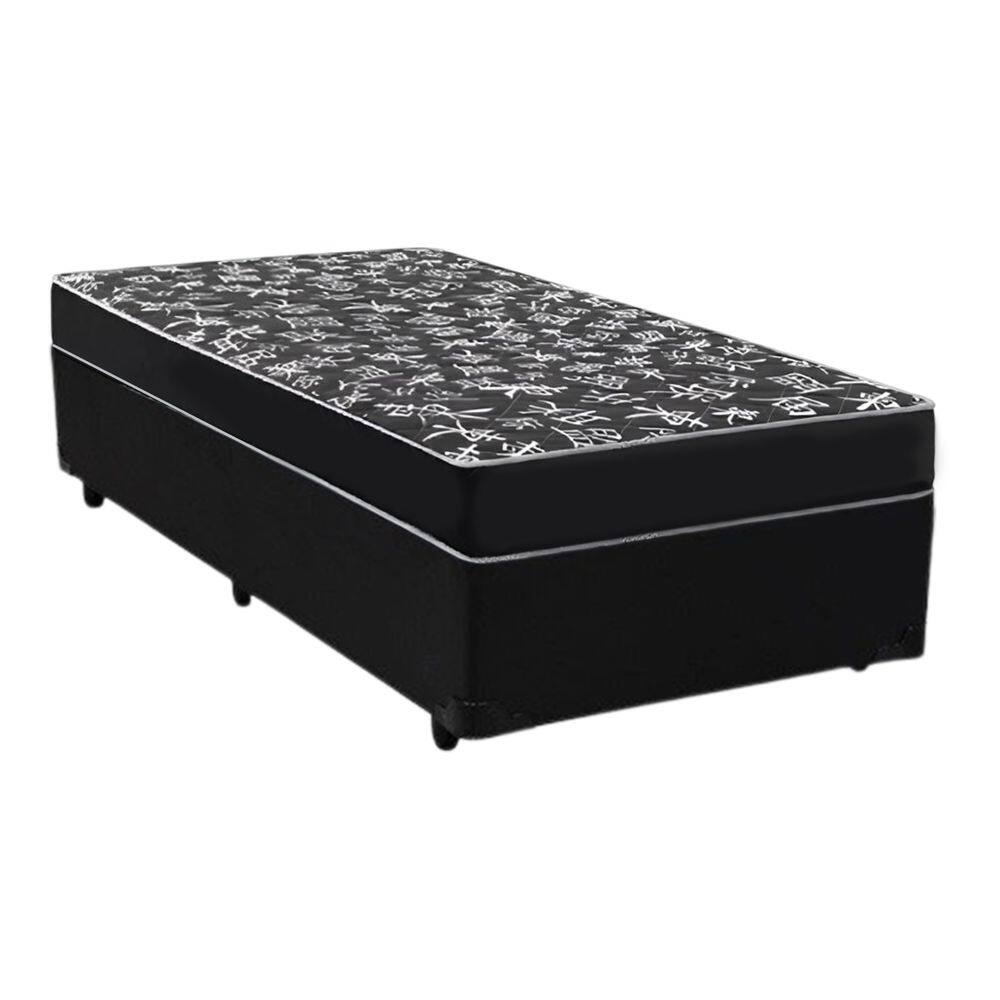Base Cama Box + Colchão D23 88X188X50