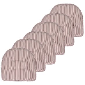 Almofada de cadeira Sweet Home Collection Memory Foam, pacote com 6