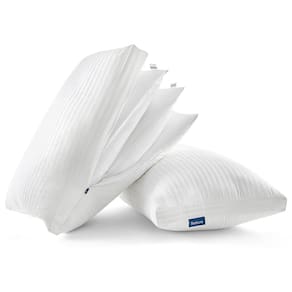Almofadas de cama Bedsure Fluffy Adjustable Layer Queen, pacote com 2