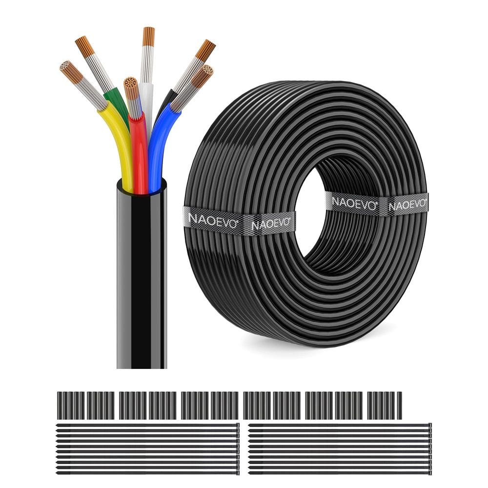 Fio elétrico NAOEVO 18 calibre 6 condutor 18 AWG trançado