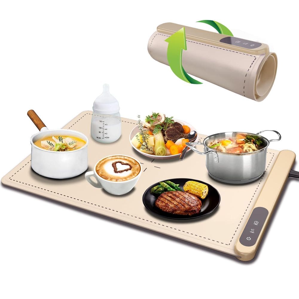 Tapete de aquecimento de alimentos Flylipu Upgrade Graphene Electric