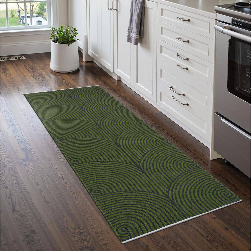 Tapete Tiffasea lavável para corredores 60x180cm, tecido de algodão