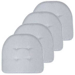 Almofada de cadeira Sweet Home Collection Memory Foam Pads azuis