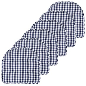 Almofada de cadeira Sweet Home Collection Memory Foam, pacote com 6