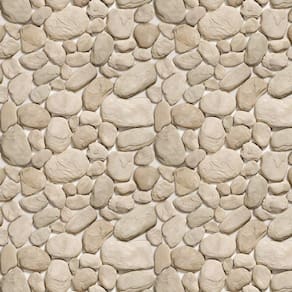 Papel De Parede Pedras Claras Adesivo Sala Quarto Casal