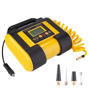 Compressor de ar portátil com inflador de pneus 12V 150 PSI Amazon Basics