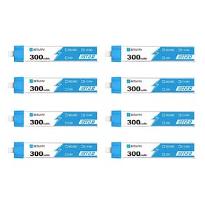 Bateria BETAFPV BT2.0 300mAh 1S 3.8V 30C/60C para Tiny Whoop