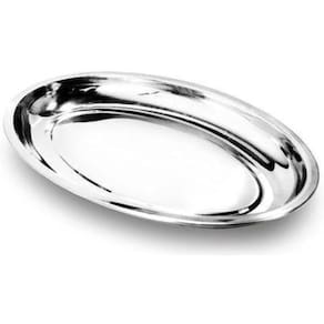 Travessa Inox Funda Oval 21Cm Ke Home 3102-21Kh