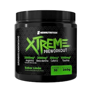 Pré-Treino Xtreme 240G Newnutrition Limão