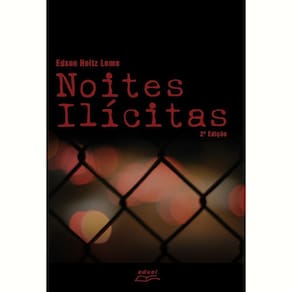 Livro Noites Ilícitas - Edson Holtz Leme