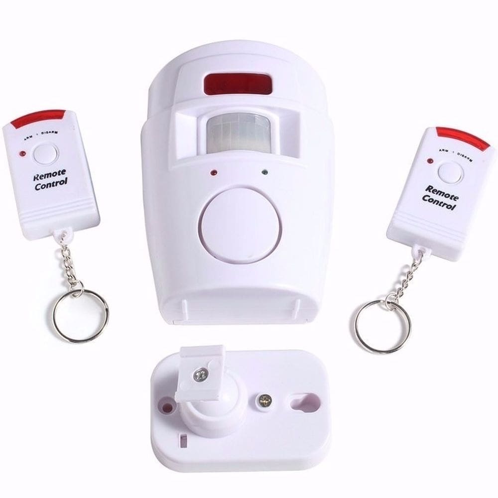 Kit Alarme Sem Fio Residencial Apt Comercial Controle Remoto