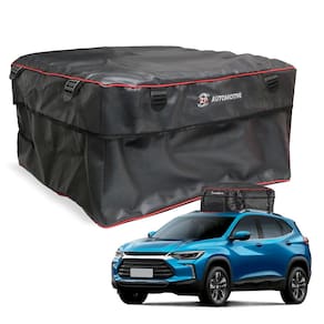 Bagageiro Maleiro de Teto 240 Litros Dobrável para Carro Lona Impermeável Mala para Viagem Porta Bagagem
