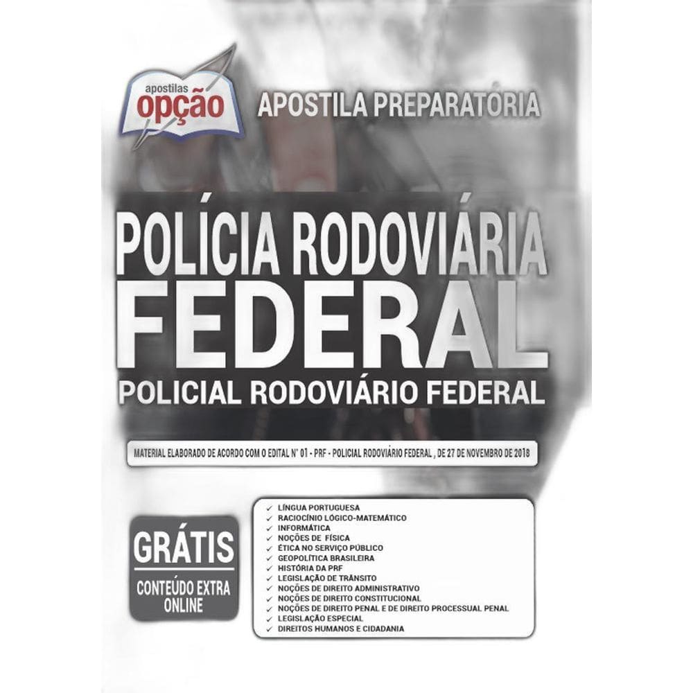 Apostila Policial Rodoviário Federal  Prf