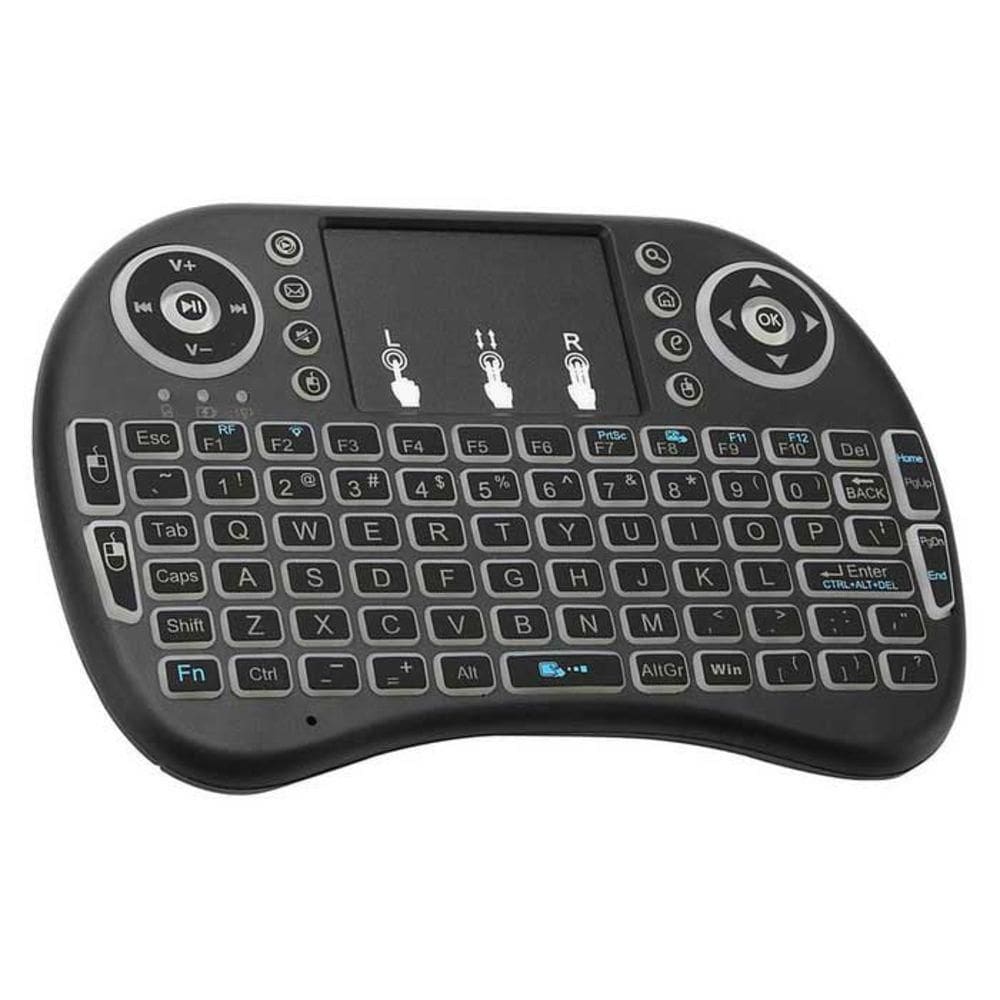 Mini Teclado Wireless Touch Para Celular Pc Android Tv Smart