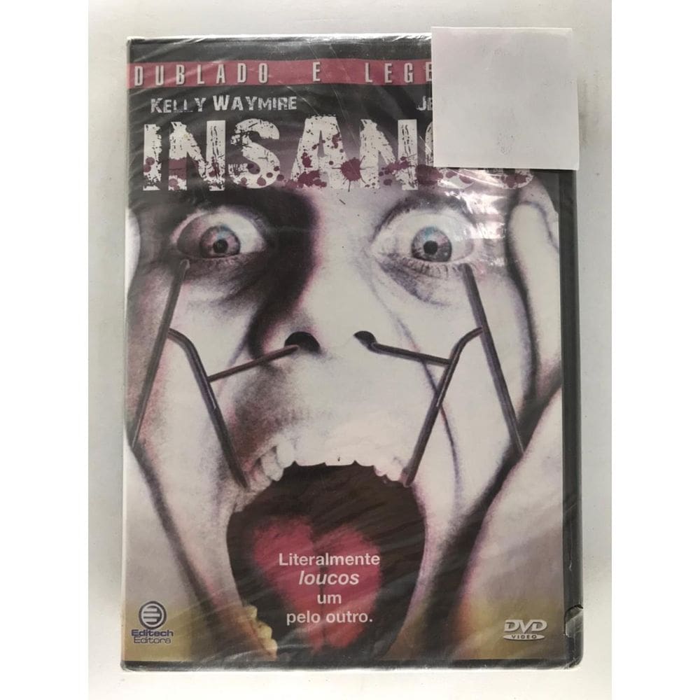 DVD Filme Insanos Literalmente Loucos Um Pelo Outro