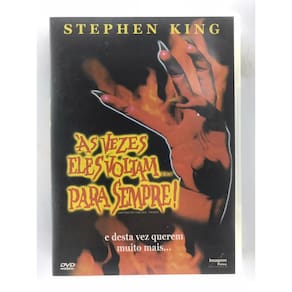 DVD Filme Às Vezes Eles Voltam Para Sempre! Dublado e Legendado