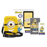 Tablet Positivo Vision Tab 7 Minions - Octa-Core 3GB RAM 64GB, 7” IPS, Android 14 Go, Wi-fi - Capa e Bolsa - Preto