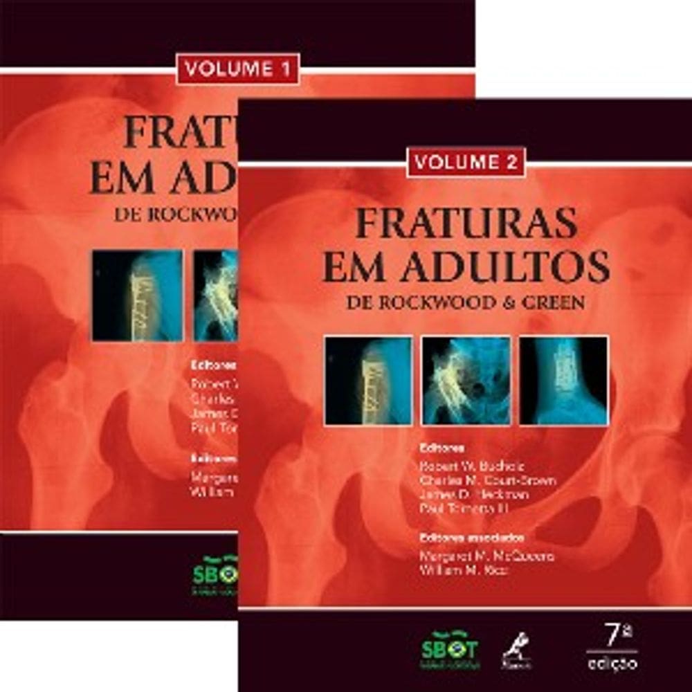 Fraturas Em Adultosde Rockwood E Green (2 Volumes) 7 Edição