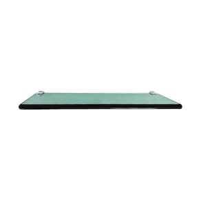 Prateleira De Vidro 10X60 Verde