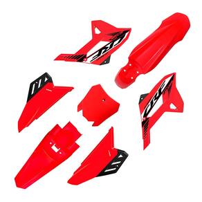 Kit Plástico Biker 4CTION C/ Adesivo Crf 230 2008 a 2021 Trilha Motocross