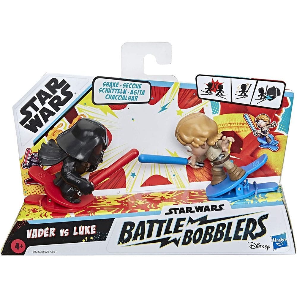 Star Wars Mini Figuras Clipáveis Vader x Luke - Hasbro E8026