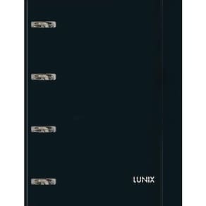 Caderno Argolado Cartonado Universitário C- Elástico Tilibra - Preto