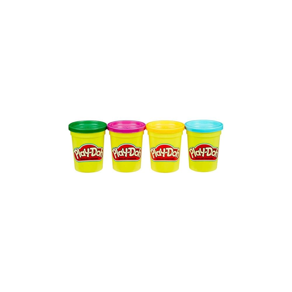 Kit de Massa de Modelar Playdoh Hasbro com 4 Unidades - Item Variado