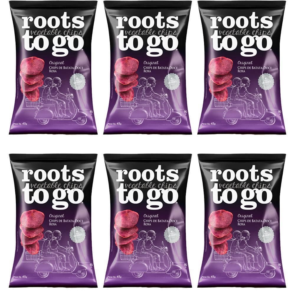 Roots To Go Purple Sweet Potato Kit Com 6Un 45G