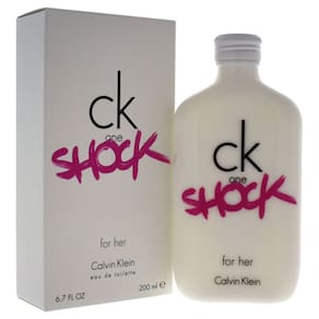 Perfume CK One Shock For Her da Calvin Klein para mulheres - 200 ml de spray EDT