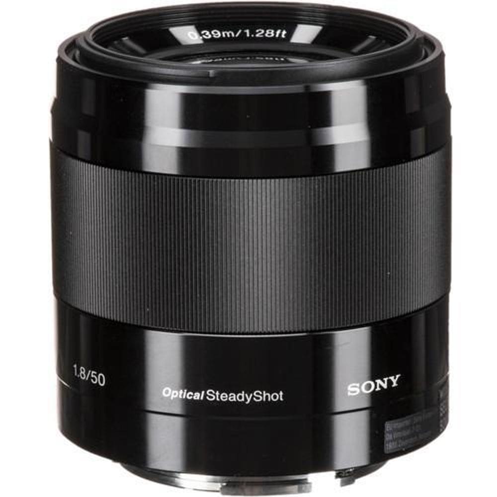 Lente Sony E 50mm f/1.8 OSS - Estabilização Óptica de Imagem