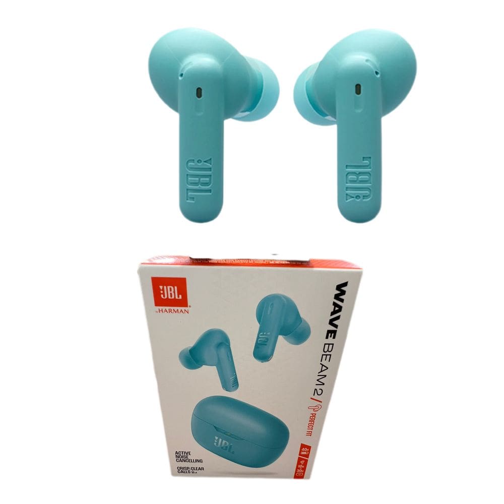 Fone De Ouvido Jbl Bluetooth Sem Fio Wave Beam 2 Jbl - Azul