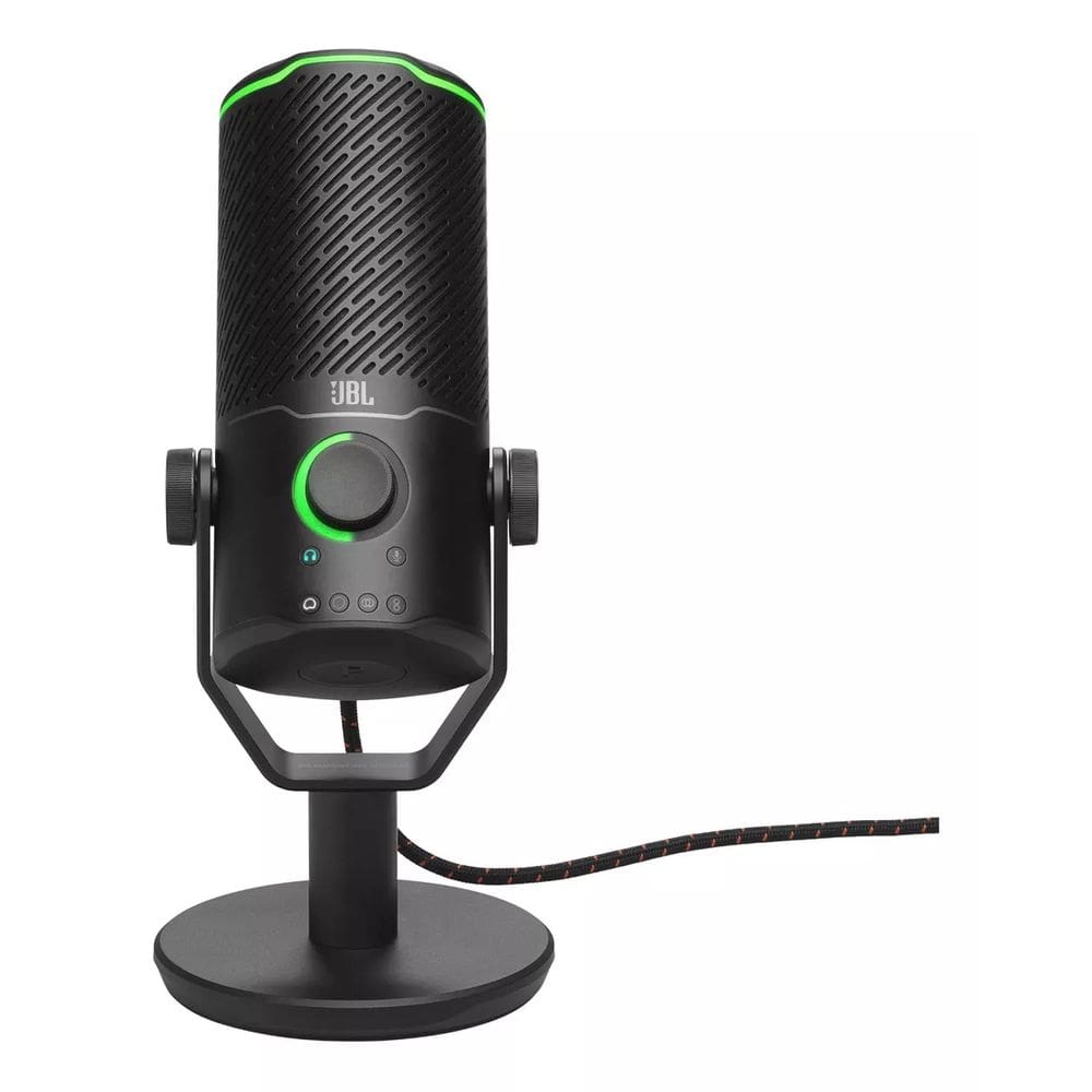 Microfone Jbl Quantum Stream Studio Gamer De Mesa