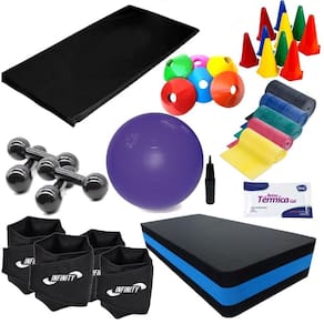 Kit Funcional Para Treino E Ginástica Em Casa Com Step