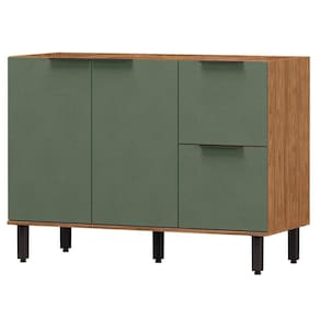 Balcao Para Pia Sem Tampo Mdf 120 Cm Tosc Bt003 Freijo Jade Mxm Freijo Jade