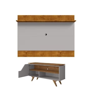 Jogo Painel e Rack Toussaint Naturalle Off White