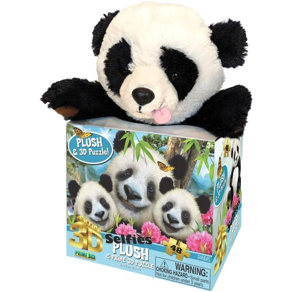 Quebra Cabeca 3D - 48 Pecas e Pet Selfie Panda MULTIKIDS