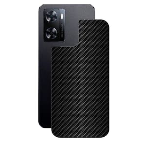 Película Para Oppo A57 - Traseira De Fibra De Carbono Preta - Gshield