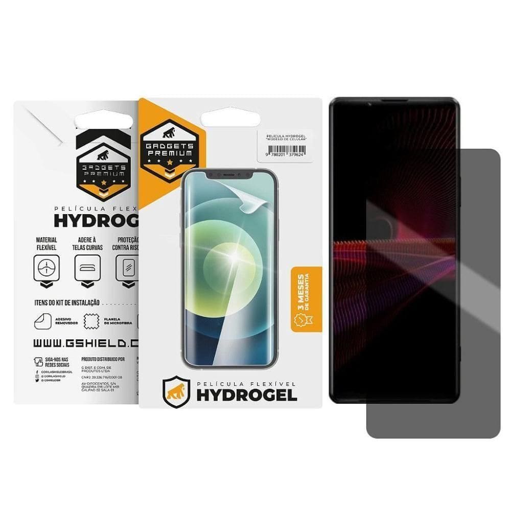 Película Para Sony Xperia 1 Iii - Privacidade Hydrogel - Gshield