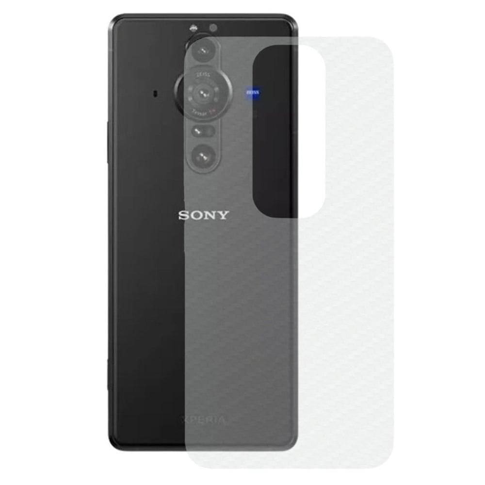 Película Para Sony Xperia Pro-l - Traseira De Fibra De Carbono - Gshield