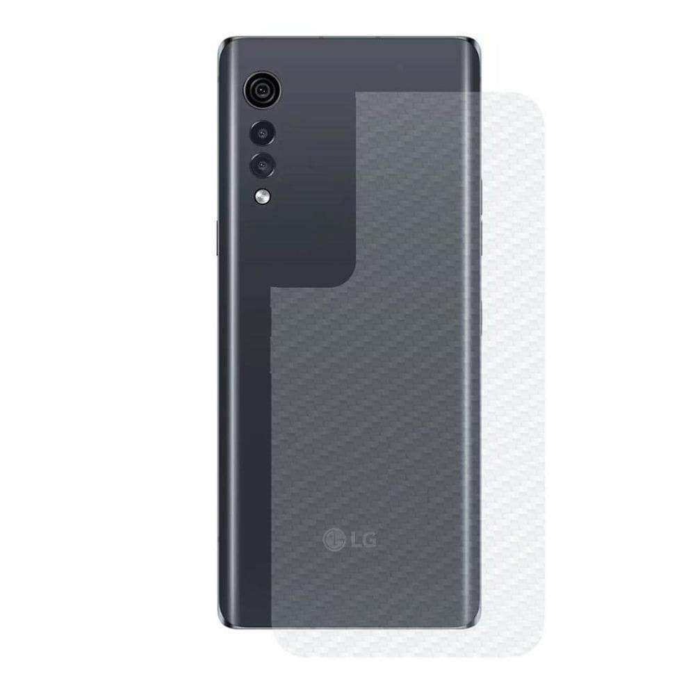 Película Para Lg Velvet - Traseira De Fibra De Carbono - Gshield
