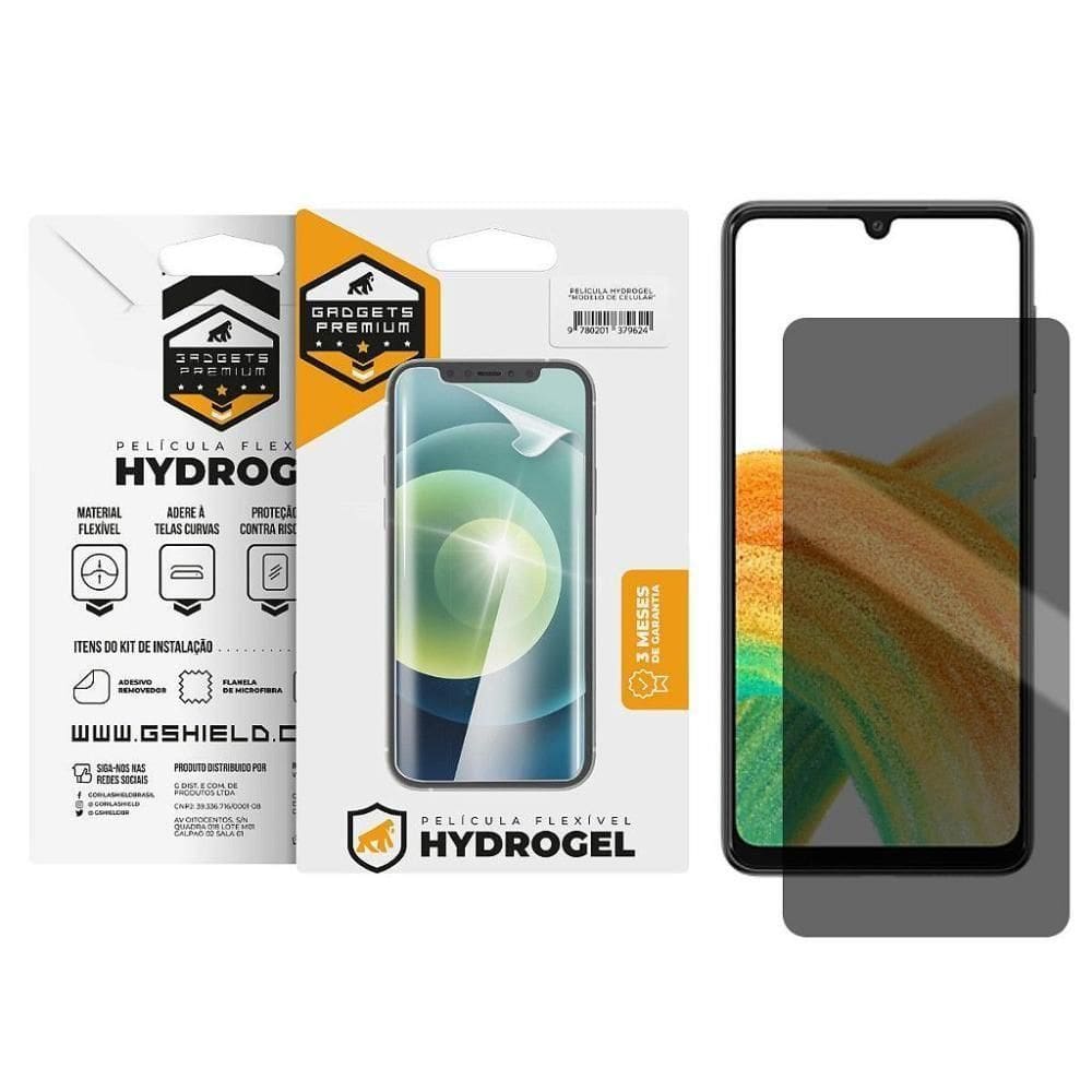 Película Para Samsung Galaxy A33 5g - Privacidade Hydrogel - Gshield
