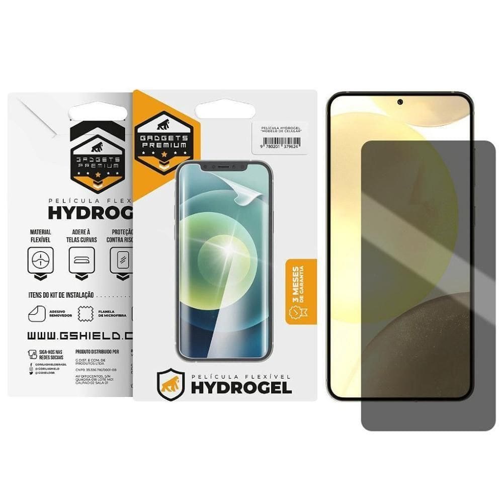 Película Para Samsung Galaxy S24 Plus - Privacidade Hydrogel - Gshield