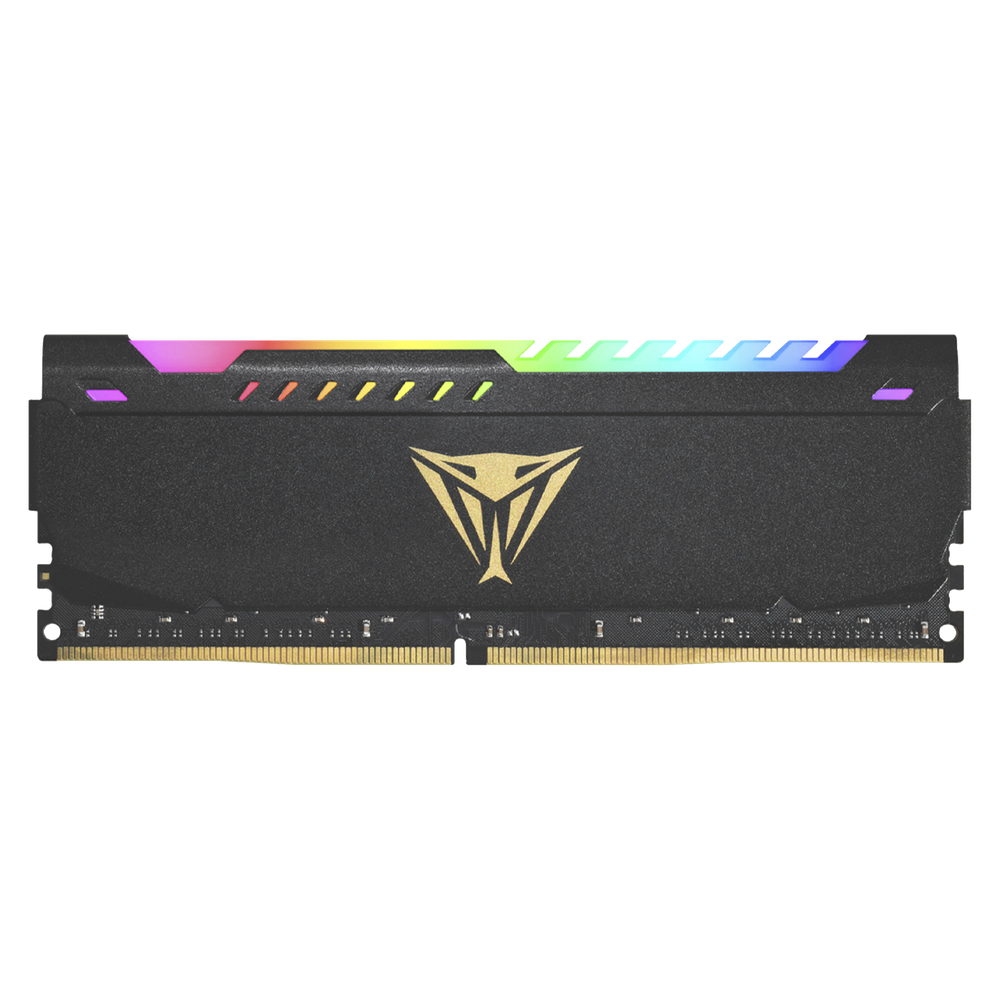 Memória RAM Patriot Viper Steel Black RGB 16GB DDR4 3200MHz