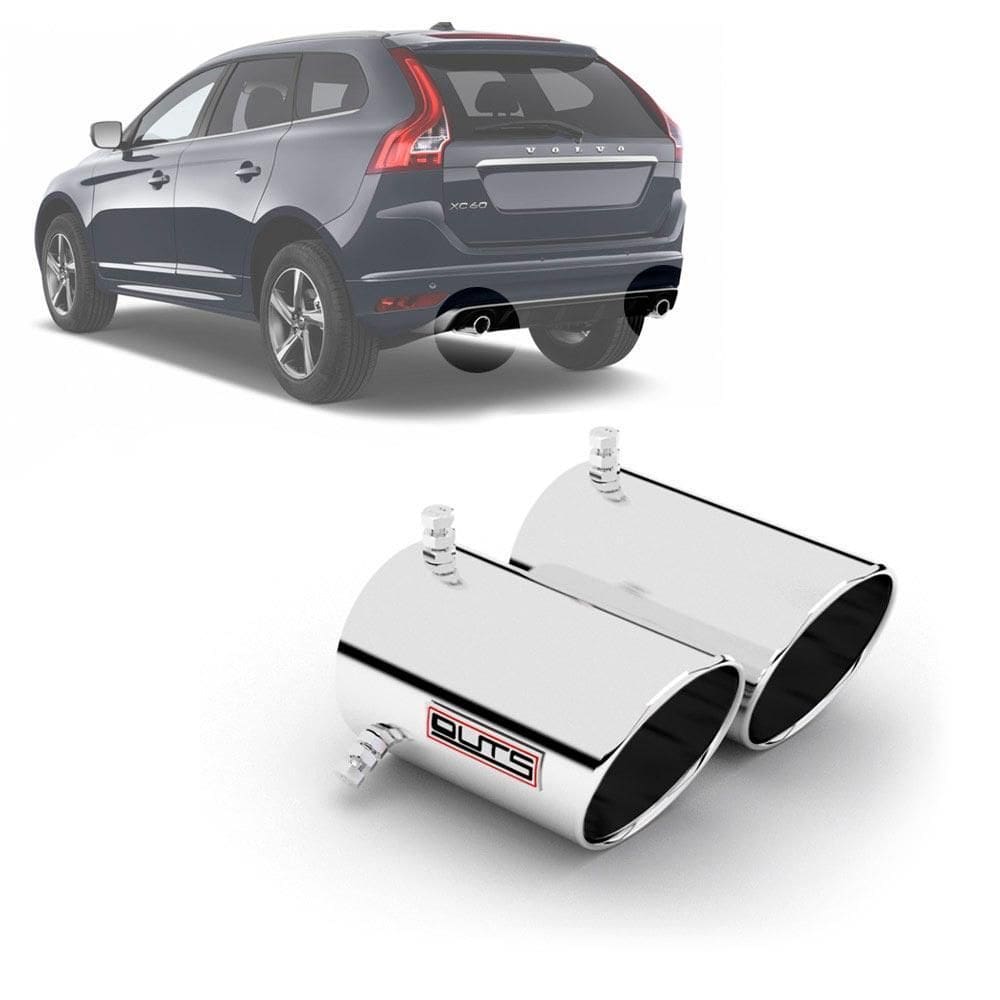 Ponteira Esportiva Para Escapamento Ponta Dupla Volvo Xc60