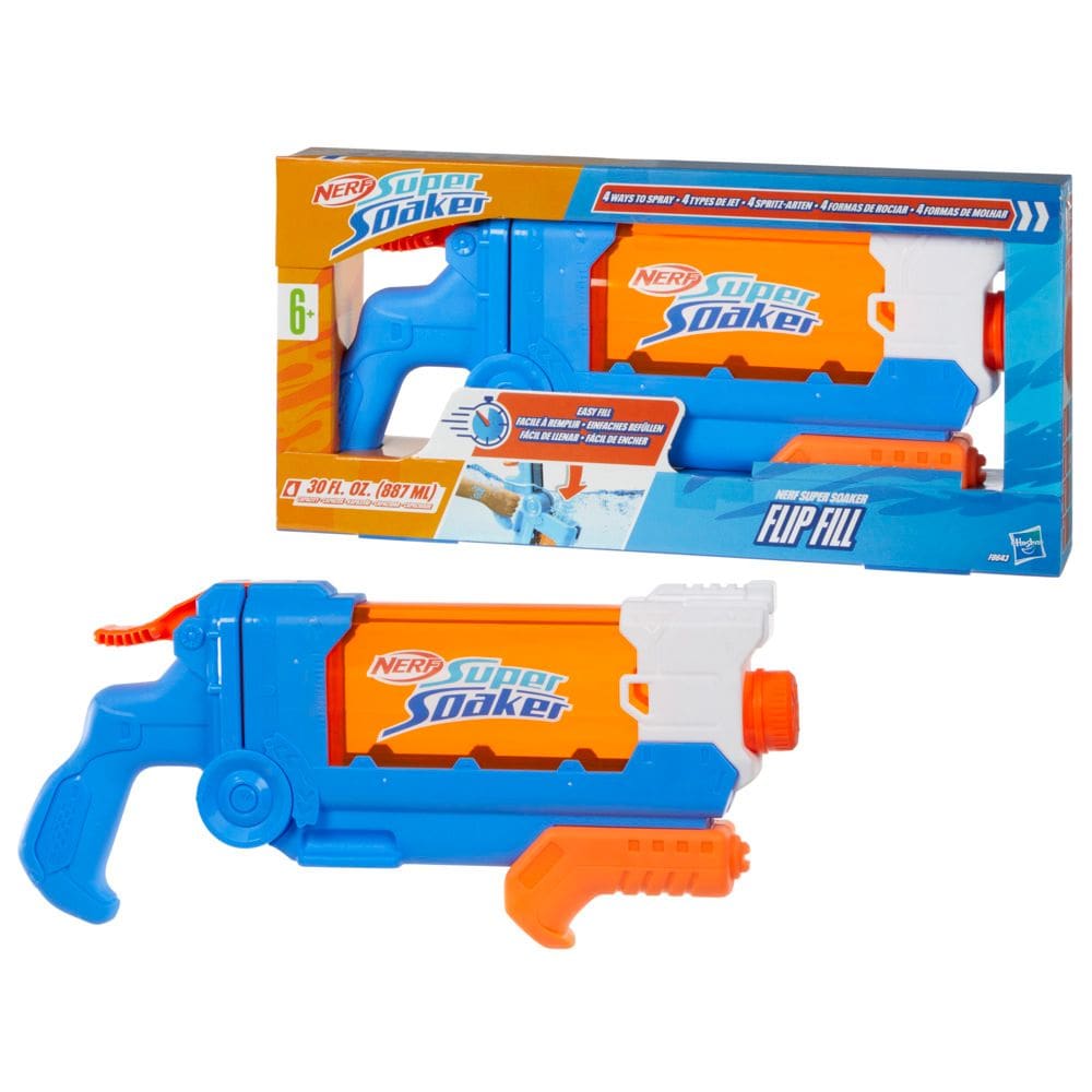 Lançador de Água Nerf Super Soaker Flip Fill